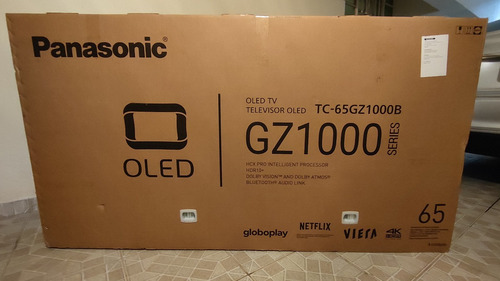 Imagem 1 de 2 de Tv Panasonic Oled 65 Tc-65gz1000 4k Novinha Na Caixa