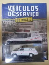 Comprar Miniatura Ambulância Veraneio, Veículos Serviço Do Brasil