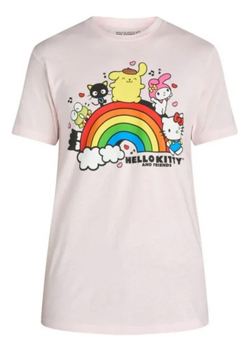 Camiseta Con Gráfico Hello Kitty And Friends Hombre