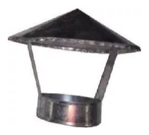 Sombrero Galvanizado 120mm Para Quematuti | Ynter