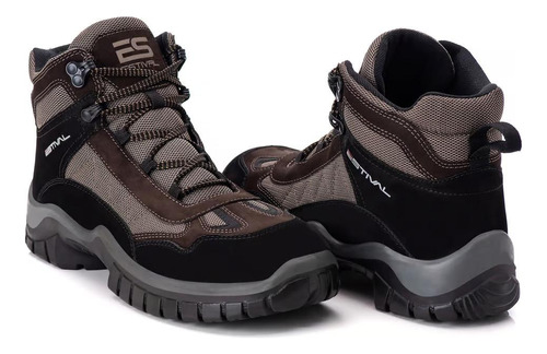 Bota Energy Reno Marrom Escuro En10171s1-309 - Estival