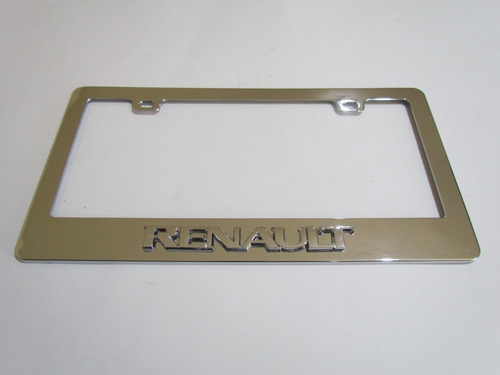 Imagen 1 de 4 de Porta Placa Renault Logan Stepway Duster Clio Koleos Oroch