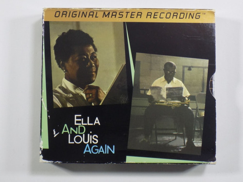 Ella And Louis Again 2 Cds Usa Limited Rmstr Mono Jazz 1995