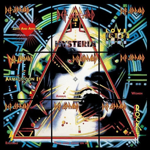 Vinilo Def Leppard The Hysteria Singles Box Set.