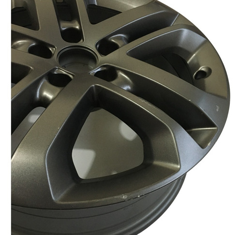 Roda 17 Cinza Escuro Fiat Toro Original 100249296 Detalhes