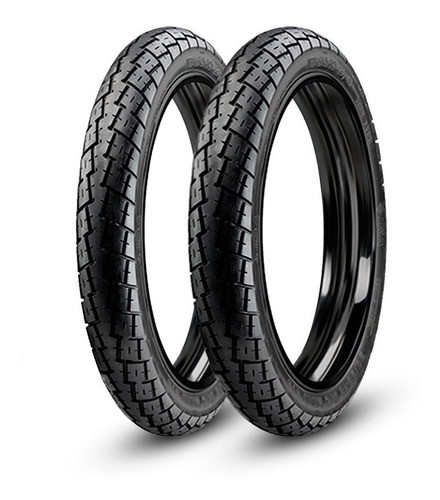 Kit Pneus Ira Soho 90/90-18 E 275-18 Titan+2 Câmaras Aro 18