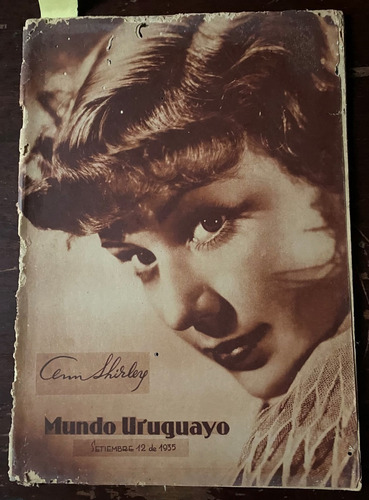 Mundo Uruguayo N° 855, Setiembre, 1935, Actualidad,    C7