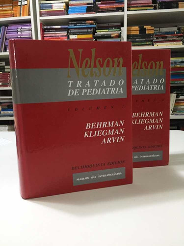 Tratado De Pediatria Nelson Volumen 1 Y 2. 15º Edición