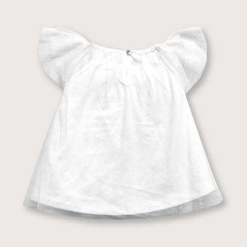 Vestido De Bebés Navidad Silver (rn - 9m)