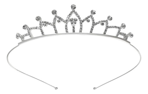 Tiaras Para Niñas Bling Bling Princess Crown Modelo De Boda