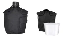 Comprar Cantimplora Tactica Militar Con Jarro De Aluminio Y Funda 