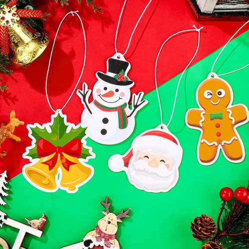 Ambientador De Navidad 12 Piezas De Adornos Colgantes De Nav