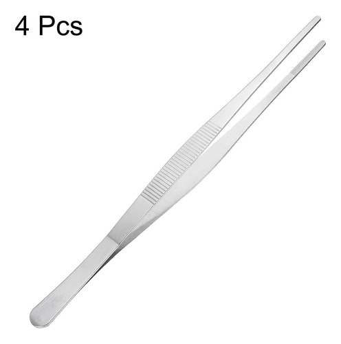 Pinzas De Acero Inoxidable Uxcell De 98 Pulgadas Rectas De