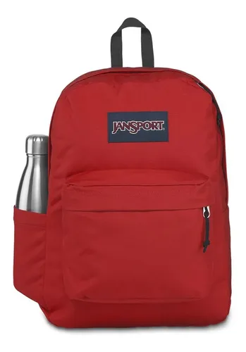 Mochila Jansport Superbreak Plus Rojo Maple 4qut5xp Envio