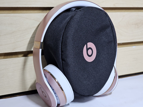 Audífonos Beats Solo3 Wireless Rosa Oro On-ear Bluetooth (Usado)