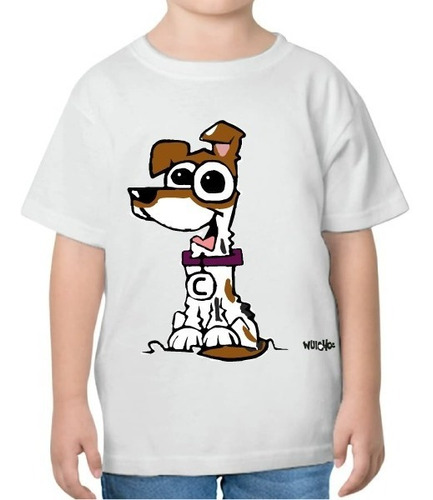 Playera Infantil Jack Russell Canicaturas By Wuicho 2022