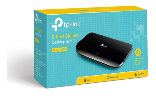 Switch De Red Tp Link Mod Tl-sg1008d 8 Puertos