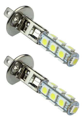 B 2x Car H1 13 Smd 5050 Linterna Led Blanca Para Faros Delan