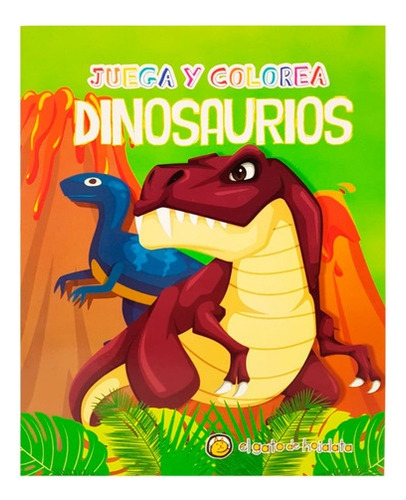 Juega Y Colorea Con Dinosaurios