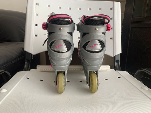 Rollers Joma Mito Extensibles Gris Rosa Para Niños 30-33 6.4 Cm Gris / Rosa (Usado)
