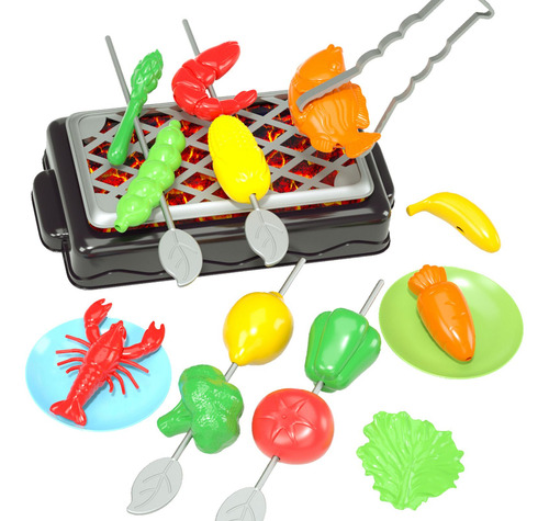 Miniatura Simulación Comida Barbacoa Modelo Cocina Cocina