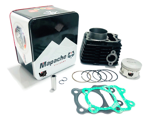 Kit Cilindro Completo Boxer Ct 100  Repotenciado A 125 Cc