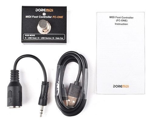 Pedal De Efectos Midi Doremidi Foot Controller Guitarra Eléc