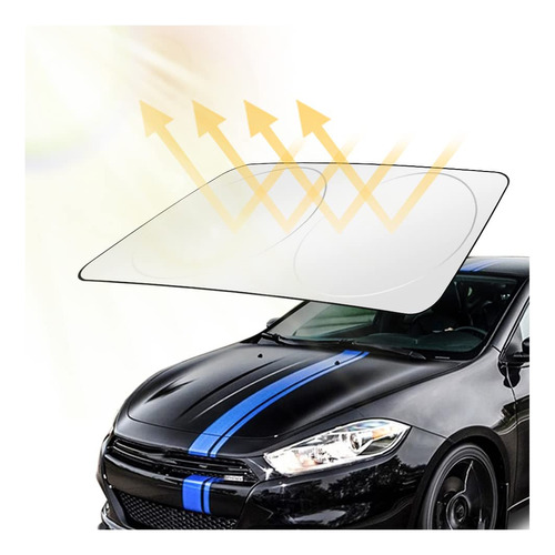 Parasol Plegable Para Parabrisa Automovil Vidrio Completo 5