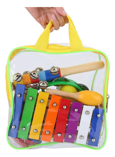 Kit De Instrumentos Musicales Para Niños Y Bandas De Ritmo D