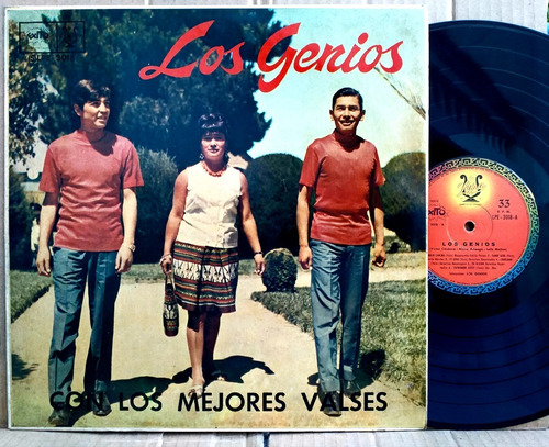 Los Genios - Los Mejores Valses - Lp 1968 - Folklore Bolivia