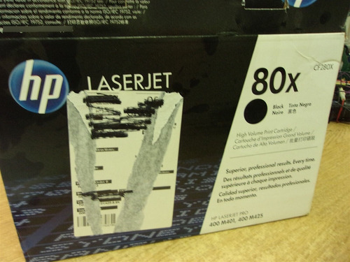 New    Hp Laserjet Cf280x Black 80x  *free Shipping* Mww