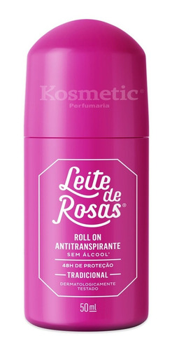 Desodorante Rollon Tradicional Leite De Rosas - 1 Unidade