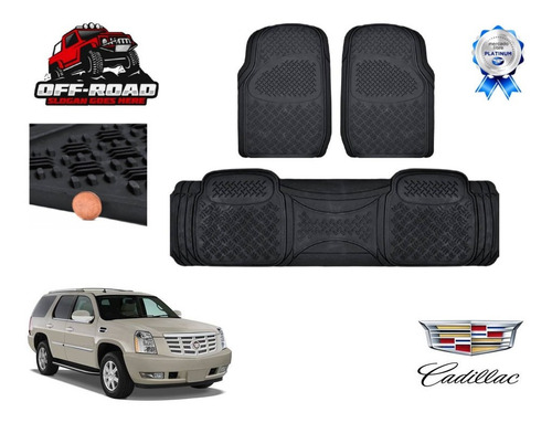 Tapetes Off Road Uso Rudo Cadillac Escalade 2007 A 2014