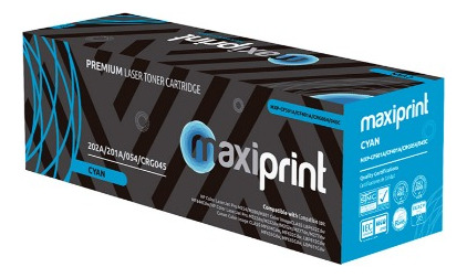 Toner Maxiprint Hp Cf401a Cf501a Canon Crg045 Crg054 Cian