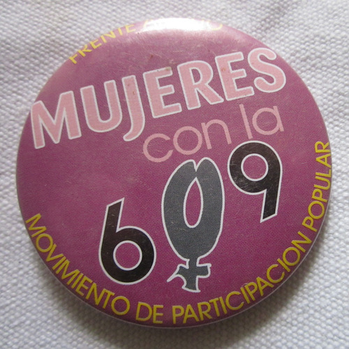 Pin Mujeres Con La 609 Frente Amplio Politico Uruguay