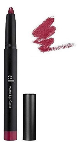 Labial Mate Wine De Elf Cosmetics Con Tajador