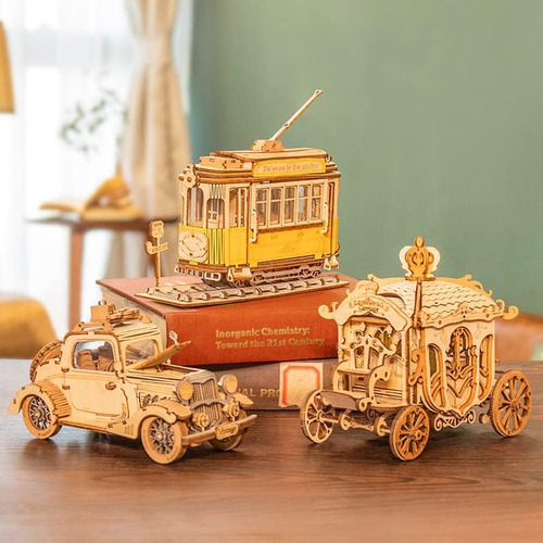 Rowood Rompecabezas 3d Para Adultos, Kits De Modelos De Auto