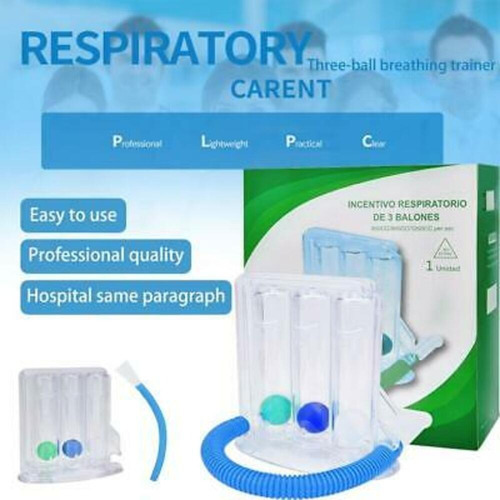 Imagen 5 de 5 de Espirómetro - Triflo Ejercitador Pulmonar Respiratorio