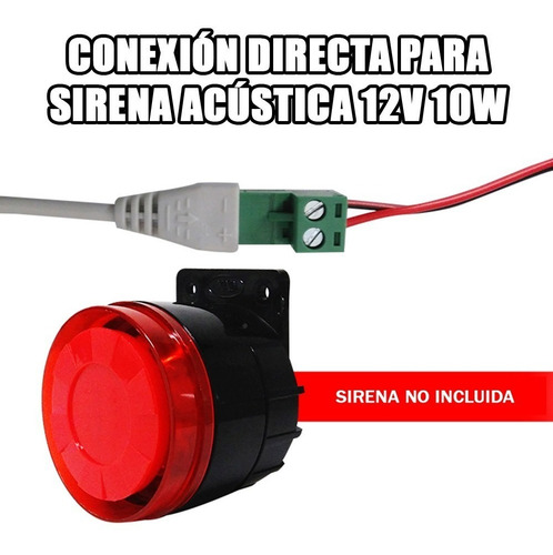 Imagen 3 de 7 de Camara Cctv 4 En 1 1080p 2 Mp Sensor Movto Alarma Sirena Msi