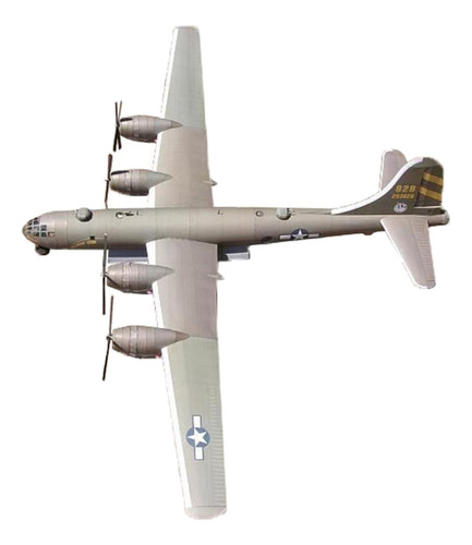 1:48 De Modelo De Juguete B-29 De Juguete Juguete De Papel