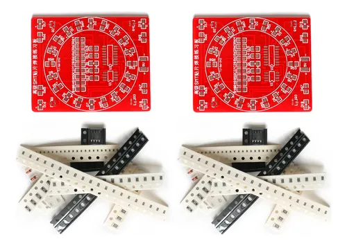 comprar Kit De Luces Smd Cd4017 Ne555, Soldadura Práctica, Fill Smd
