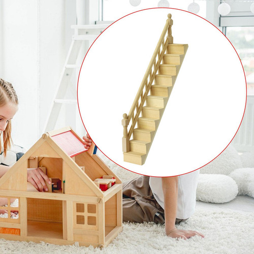 Escaleras En Miniatura A Escala 1:12, Modelo De Escalón