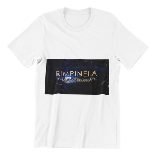 Polera Unisex Pimpinela Gira 40 Aniversario Estampado Algodo