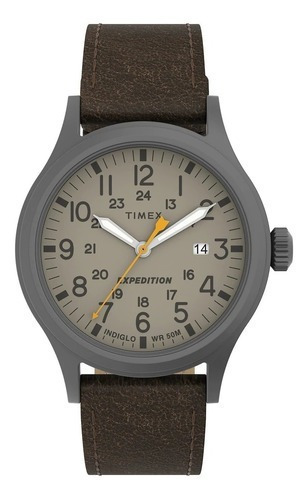 Reloj Hombre Timex Correa De Piel 40 Mm Wr 50m Tw4b231009j