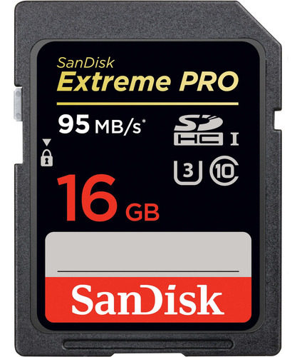 Cartão Sdhc 16gb Sandisk Extreme Pro 4k Uhs-i Classe 10 De 9