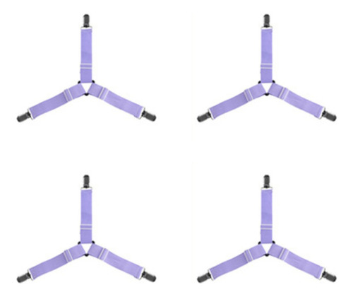 4 Uds. Correas Elásticas Para Sujetar Sábanas  Soportes De S