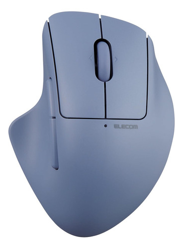 Elecom Shellpha - Mouse Bluetooth Ergonomico, Clic Silencios