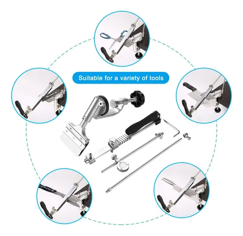 Afilador De Cuchillos Pro Rx-008, Diseno De Giro De 360°, Af