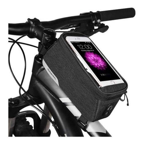Imagen 1 de 3 de Bolso Bicicleta Porta Objetos Y Celular Roswheel Ros021