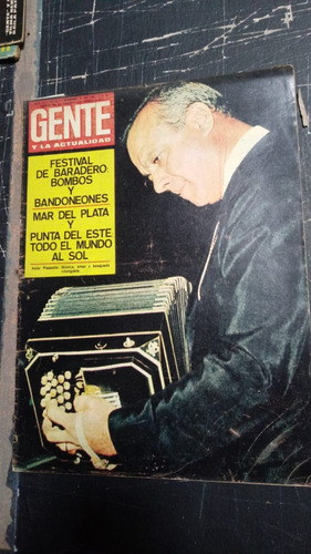 Gente Febrero 1967 Piazzolla